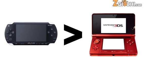 PSP batte 3DS in Giappone nella classifica di vendite settimanale mobile