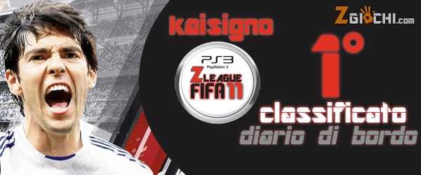 Z-League Fifa 11 PS3 – Diario di bordo del vincitore