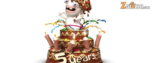 I Rabbids compiono 5 anni!