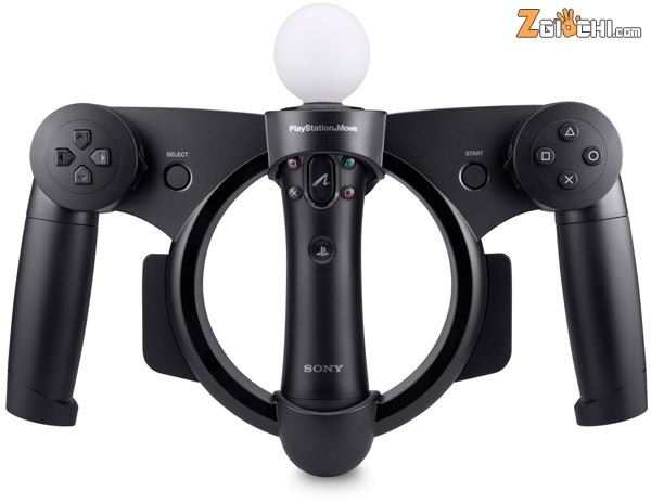 Annunciato ufficialmente il PS Move Racing Wheel