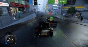 Sleeping Dogs salto su macchina