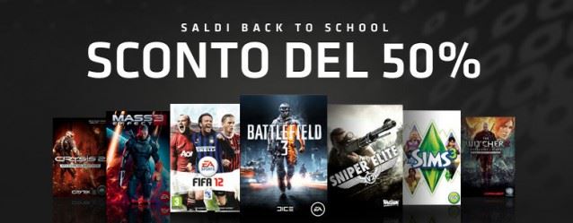 Origin – 50% di sconto su grandi titoli! mobile
