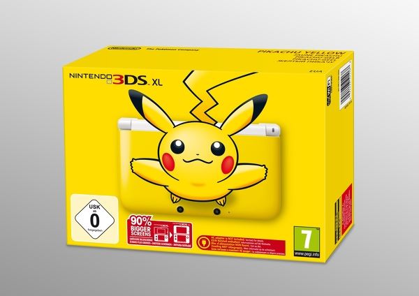 3DS griffato Pikachu confermato in Europa