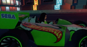 Danica Patrick Sonic racing