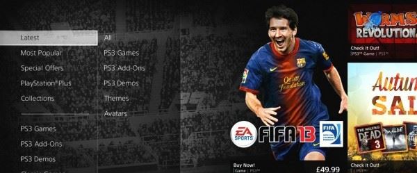 Nuovo PSN Store finalmente online anche in Italia! mobile