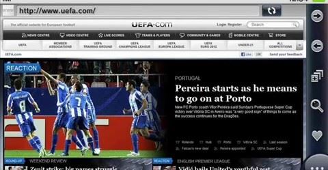 Il browser di PS Vita si trasforma in app mobile