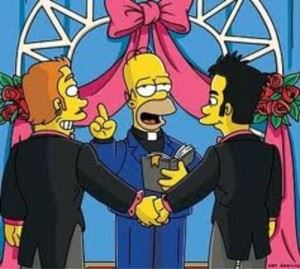 simpson - matrimonio gay