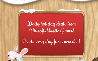 Ubisoft: 24 app prima di natale! mobile