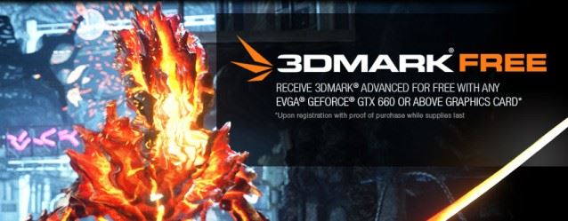 3DMark Advanced FREE con EVGA GeForce mobile