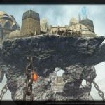 High above the Mistling Junlge floats a whole city