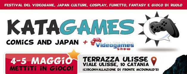 Il 4 e 5 maggio prende il via Katagames!