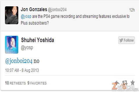 DVR PS4