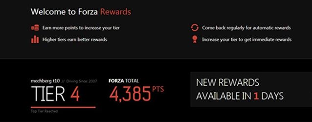 Arrivano i Forza Rewards!