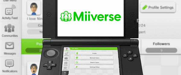 Miiverse – A breve su 3DS e smartphone mobile