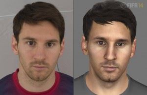 FIFA 14 - I volti dei giocatori del Barcellona a confronto