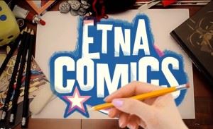 contest Etna Comics restyling logo immagine