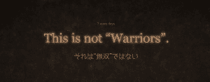Koei Tecmo stuzzica i fan con un titolo "non Warriors" di Omega Force che sarà mostrato tra 7 giorni